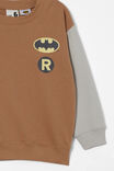 Batman Felix Fleece Crew Neck, LCN WB TAUPY BROWN & WINTER GREY/BATMAN & ROB - alternate image 2