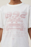 Camiseta - Jonny Short Sleeve Print Tee, VANILLA/ZEPHYR 1992 STREET RACER - vista alternativa 2