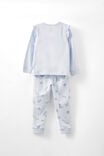 Ava Long Sleeve Pyjama Set Licensed, LCN DIS MORNING BLUE/BALLET CINDERELLA - alternate image 3