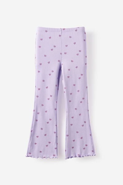 Essential Francine Flare Legging, VINTAGE LILAC/BUTTERFLY