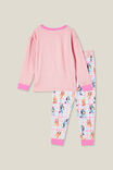 Serena Long Sleeve Pyjama Set Licensed, LCN BLU ZEPHYR/BLUEY PIZZA GIRLS - alternate image 3