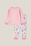 Pijamas - Serena Long Sleeve Pyjama Set Licensed, LCN BLU ZEPHYR/BLUEY PIZZA GIRLS - vista alternativa 3