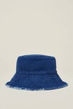 Kids Reversible Bucket Hat, IN THE NAVY/DUSK BLUE - alternate image 1