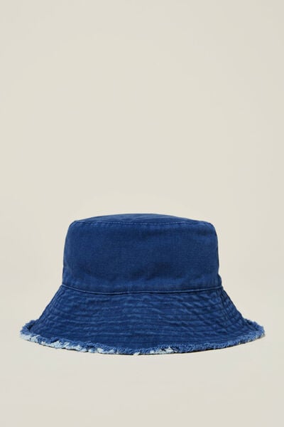 Kids Reversible Bucket Hat, IN THE NAVY/DUSK BLUE
