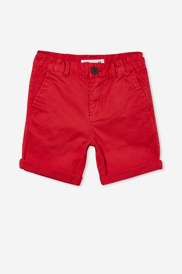Walker Chino Short, LUCKY RED
