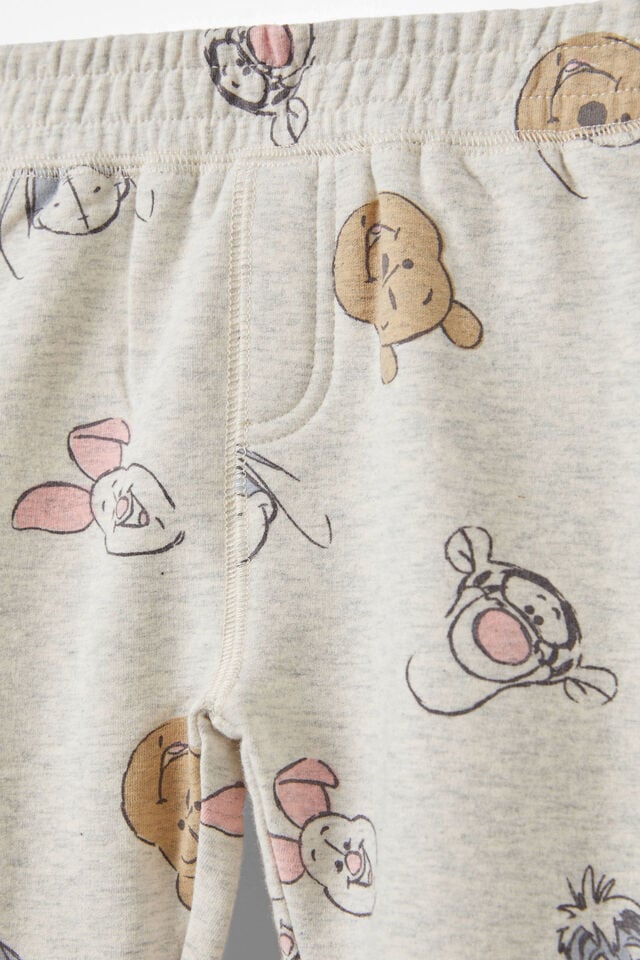 Felix Trackpant Lcn, LCN DIS OATMEAL MARLE/WINNIE THE POOH FACES