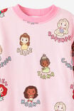 Snoozesoft Long Sleeve Pj Set License Personalised, LCN DIS BALLET PINK/PRINCESS DREAMS - example image 2