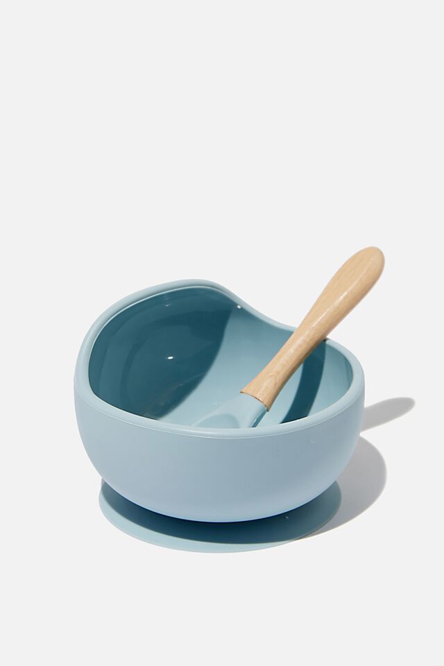 Silicone Bowl And Spoon, ETHER