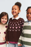 Soft Knit Sweater, ROCKY ROAD/HEART FAIRISLE - example image 2