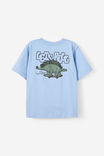 Jonny Short Sleeve Graphic Print Tee, DUSK BLUE/LETS ROLL - alternate image 3