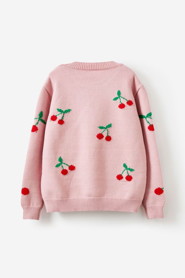 Jen Knit Jumper, ZEPHYR/CHERRIES