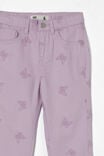 India Mom Jean, LILAC DROP/BUTTERFLY EMBROIDERY - alternate image 2