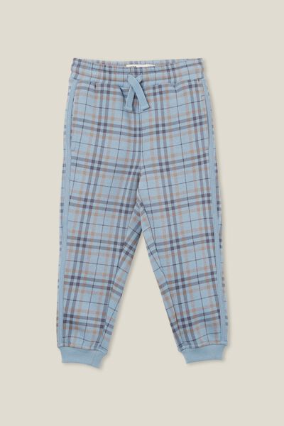 Marco Trackpant, DUSTY BLUE/HERITAGE CHECK
