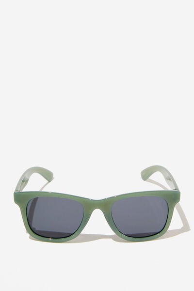 Óculos de Sol - Kids Noah Square Sunglasses, SWAG GREEN/SMOKEY