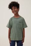 The Essential Short Sleeve Tee, SWAG GREEN WASH - alternate image 1