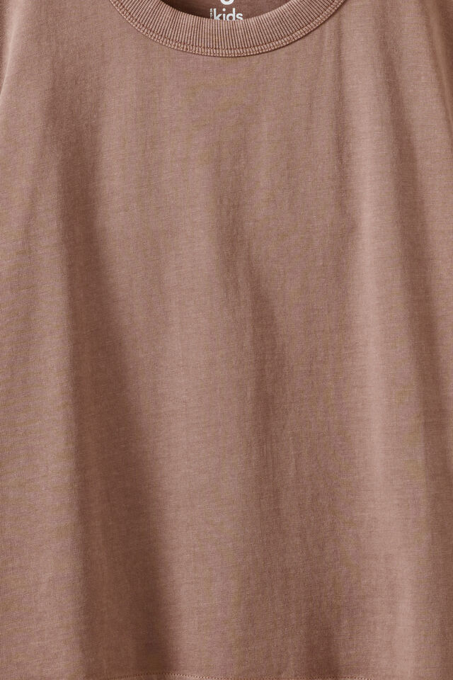 Essentials Short Sleeve Tee, COOKIE CRUMBLE WASH