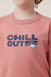 Jonny Short Sleeve Print Tee, CLAY PIGEON/CHILL OUT - alternate image 4