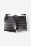 Billy Boyleg Swim Trunk, VANILLA/SQUID INK - example image 1