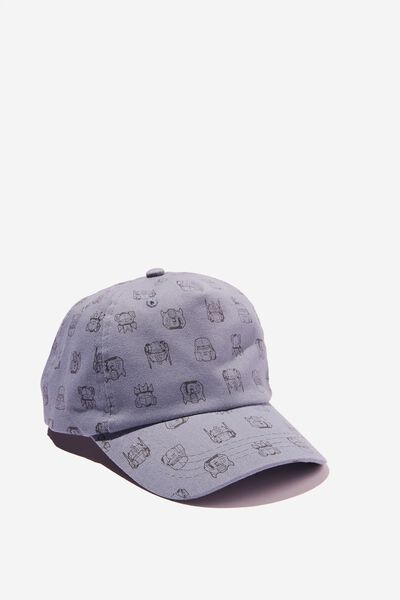 Licensed Baseball Cap, LCN HAS TRANSFORMERS/DUSTY BLUE ICONS