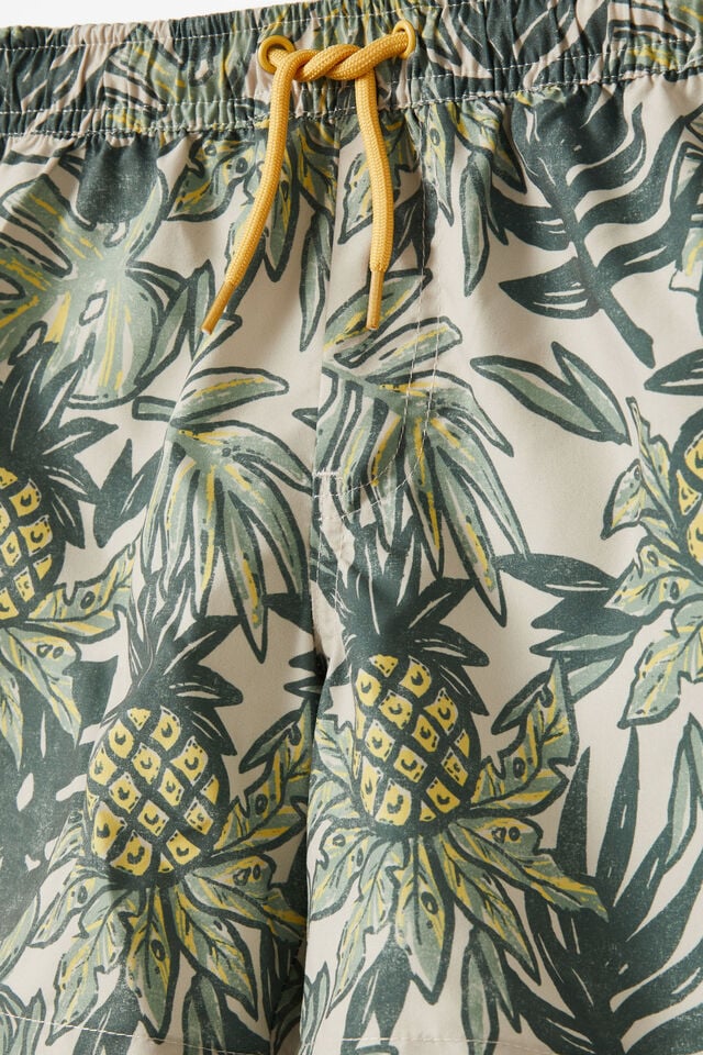 Bailey Board Short, RAINY DAY/PINEAPPLE PALM