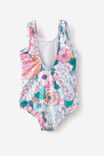 Riley Ruffle One Piece, NY FLORAL - alternate image 3