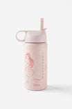 Kids Metal Drink Bottle - Personalised, LCN DIS PRINCESSES/BALLERINA PINK - vista alternativa 1