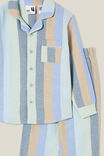 William Long Sleeve Pyjama Set, MULTI/CANDY STRIPE - alternate image 2