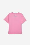 Camiseta - Barbie Drop Shoulder Short Sleeve Tee, LCN MAT BARBIE SUNGLASSES/PINK GERBERA - vista alternativa 3