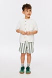 Select Colour: KHAKI GREEN STRIPE