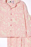 Laila Long Sleeve Pyjama Set, BLUSH PINK/ UNICORN FIELDS - alternate image 2