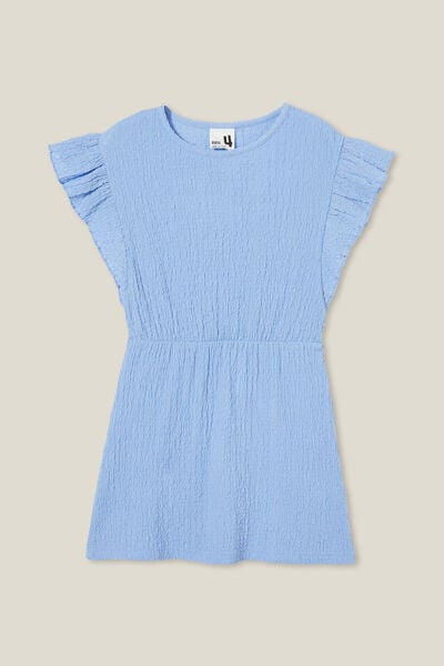 Sonia Short Sleeve Dress, DUSK BLUE