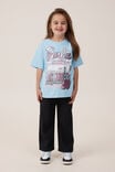 Camiseta - Barbie License Drop Shoulder Short Sleeve Tee, LCN MAT BARBIE LOS ANGELES 59/SKY HAZE - vista alternativa 2
