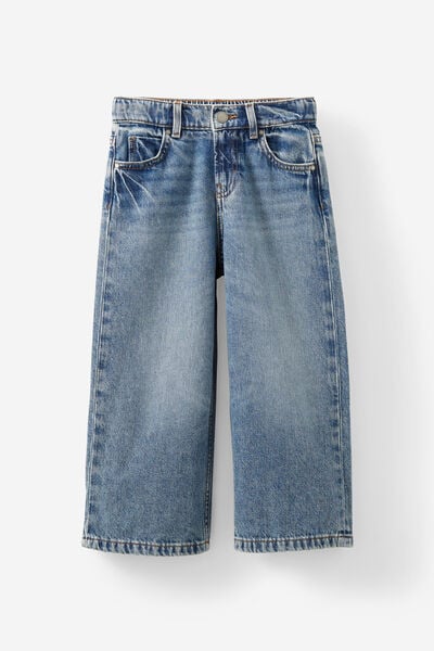 Super Baggy Jean, BLUE HAVEN MID BLUE