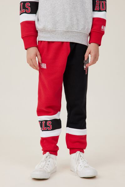 License Marlo Trackpant, LCN NBA RED/CHICAGO BULLS COLOUR BLOCK