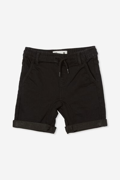Slouch Fit Short, BURLEIGH BLACK