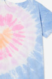 Poppy Short Sleeve Graphic Print Tee, RAINBOW LOVE/TIE DYE - alternate image 2