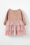 Coco Shimmer Tulle Dress, BLUSH SHIMMER - alternate image 3