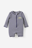 Select Colour: DENIM NAVY/LEMON SQUEEZY STRIPE