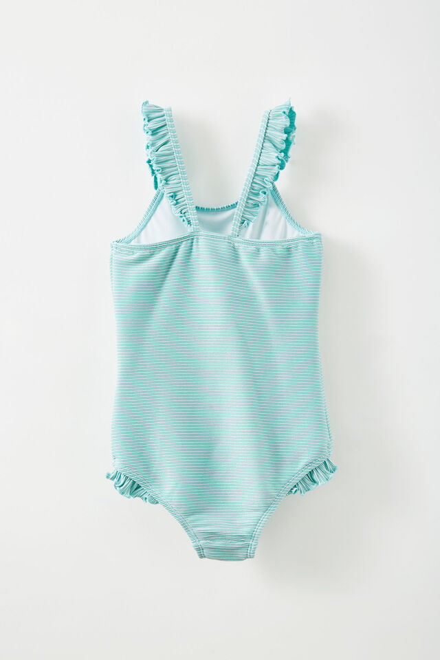 Heather One Piece, BARBER BLUE/SPARKLE