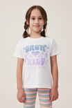 Camiseta - Poppy Short Sleeve Print Tee, VANILLA/DUSK BLUE GROW WILD - vista alternativa 1