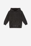 Milo Hoodie, BLACK SNOW WASH - alternate image 1