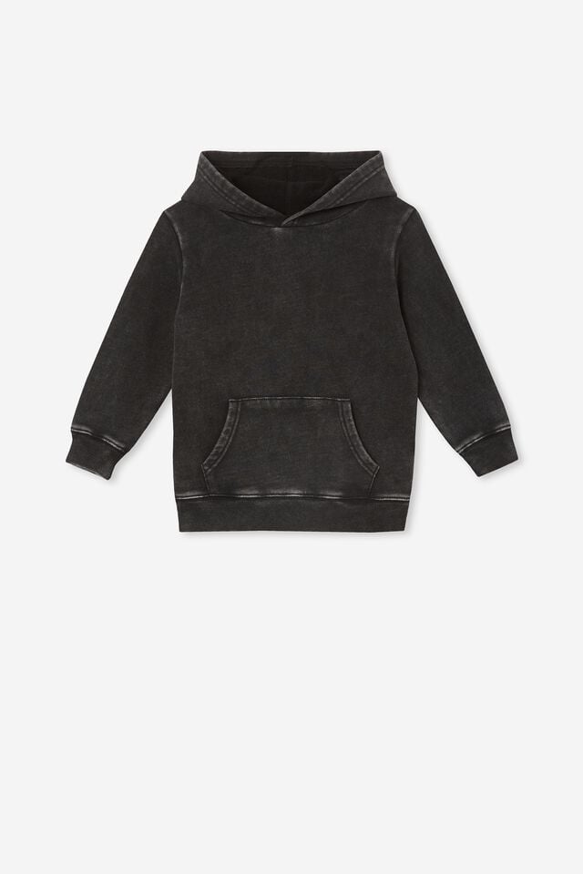 Milo Hoodie, BLACK SNOW WASH