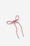 Kids Multi Pack Bow Hair Clips, BLUSH PINK/DIAMONTE - example image 1