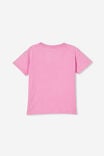 Camiseta - Poppy Short Sleeve Print Tee, PINK GERBERA/SNOW WASH - vista alternativa 3