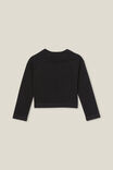 Camiseta - Norah Long Sleeve Top, BLACK - vista alternativa 3
