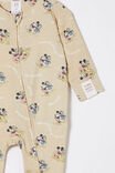 Mickey Mouse The Long Sleeve Zip Romper, LCN DIS RAINY DAY/MICKEY S BEST PALS - alternate image 2