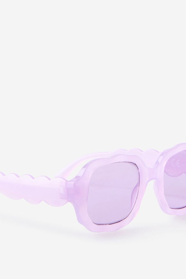 Kids Oversized Square Sunglasses, VINTAGE LILAC