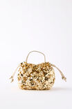 Sequin Scrunch Bag, GOLDY/SEQUIN - example image 2