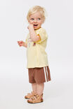 Baby Essential Relaxed Short, LIGHT BROWN - example image 1