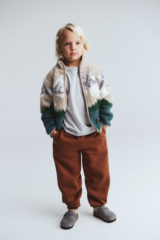 Sammy Relax Trackpant, CHESTNUT